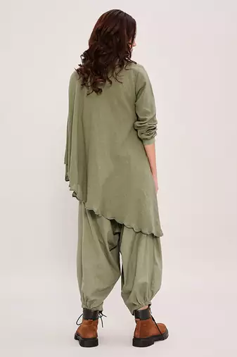 Green cotton Co ord Set