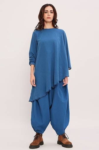 Blue cotton Co ord set