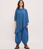 Blue cotton Co ord set