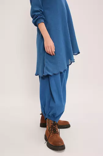 Blue cotton Co ord set