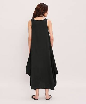 Black cotton dress 2