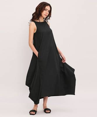 Black cotton dress 3