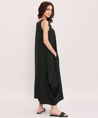 Black cotton dress 4