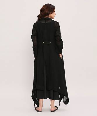 Black cotton dress 5