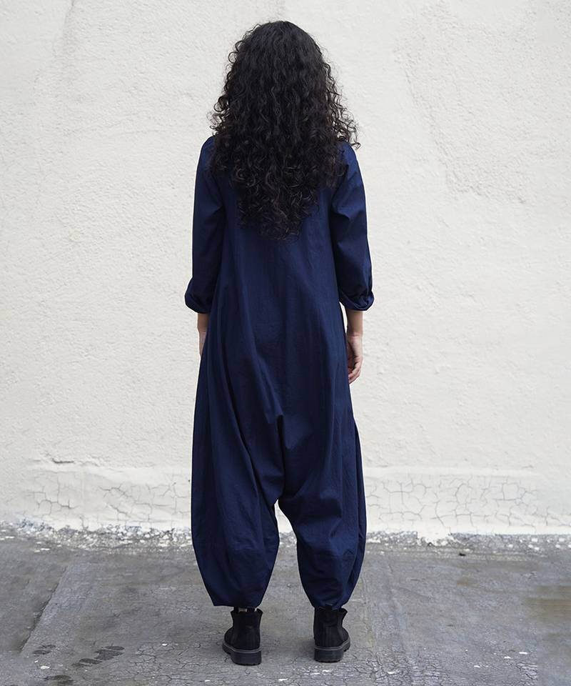 Blue cotton Jumpsuit
