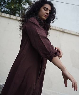 Brown cotton Jumpsuit 4