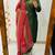 green embroidered cotton kurta pant with dupatta