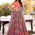 grey embroidered net festival lehenga set choli with dupatta