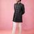 mens wedding indo western embroidered coat pyjama set  jute fabric  ceremonial ethnic wear