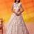 White Net Sequins embroidery Lehenga Choli With Dupatta