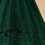 Green Georgette With sequin and thread work Lehenga set with choli and dupatta