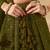 Mehendi Georgette With sequin and thread work Lehenga set with choli and dupatta
