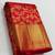 Red color art silk blend sarees with blouse