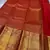 Red color art silk blend sarees with blouse