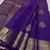 Royal Blue color art silk blend sarees with blouse