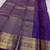 Royal Blue color art silk blend sarees with blouse