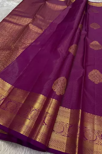 Rani color art silk blend sarees with blouse