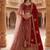  red embroidered velvet bridal lehenga set choli with dupatta with double dupatta