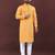 Yellow digital print kurta
