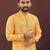 Yellow digital print kurta