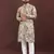 Brown digital print kurta