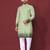 Green multicolour kurta