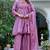 Women Ethnic Motifs Embroidered Roman Kurta with Trouser & Dupatta