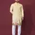 Light yellow multicolour kurta