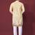 Light yellow multicolour kurta