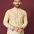 Light yellow multicolour kurta