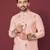 Light pink multicolour kurta