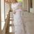 White Color Embroidered Organza Silk Saree