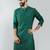men bottle green silk blend mirror work long kurta  wedding & festive wear