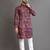 Multicolor printed cotton straight kurta