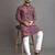 Multicolor printed cotton straight kurta