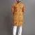 Multicolor printed cotton straight kurta