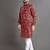 Multicolor printed cotton straight kurta