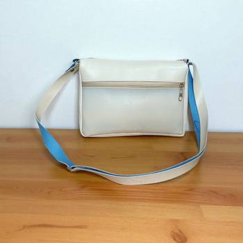 Cream Check Sling Bag for Women Stylish Crossbody Chain Handbag 3