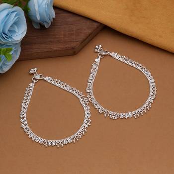 Silver color anklet 2