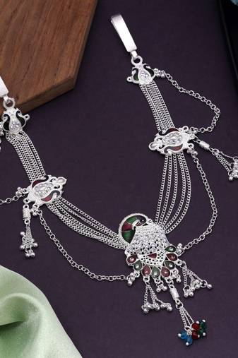 Multi color meena work kamarband