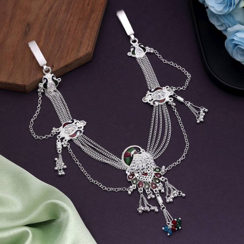 Multi color meena work kamarband