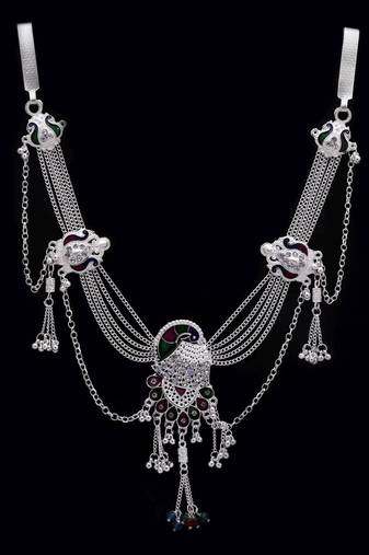 Multi color meena work kamarband