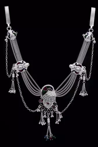 Multi color meena work kamarband