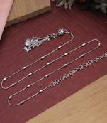 Silver color oxidised kamarband