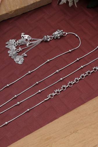 Silver color oxidised kamarband