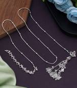 Silver color oxidised kamarband