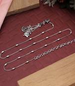 Silver color oxidised kamarband