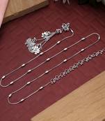 Silver color oxidised kamarband