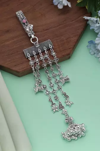 Pink color oxidised kamar juda