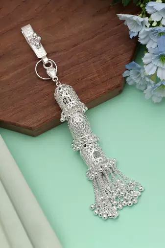 Silver color oxidised kamar juda